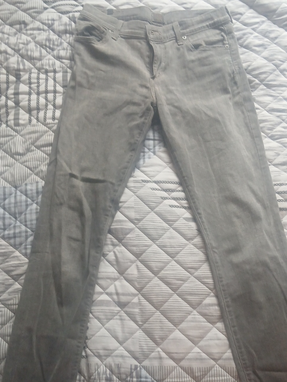 Citizens Of Humanity Faded Gray Denim Jeans Size 30 Low Rise